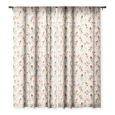 83 Oranges Central Park Zumba Sheer Window Curtain