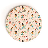 83 Oranges Central Park Zumba Cutting Board Round