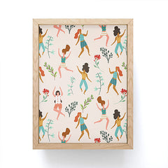 83 Oranges Central Park Zumba Framed Mini Art Print