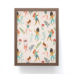 83 Oranges Central Park Zumba Framed Mini Art Print
