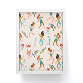 83 Oranges Central Park Zumba Framed Mini Art Print