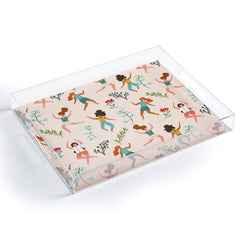 83 Oranges Central Park Zumba Acrylic Tray