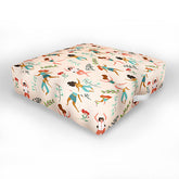 83 Oranges Central Park Zumba Outdoor Floor Cushion