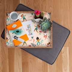 83 Oranges Central Park Zumba Rectangular Tray