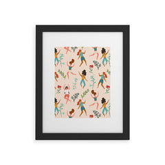 83 Oranges Central Park Zumba Framed Art Print