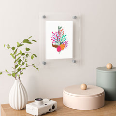 83 Oranges Charm Floating Acrylic Print