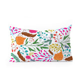 83 Oranges Charm Oblong Throw Pillow