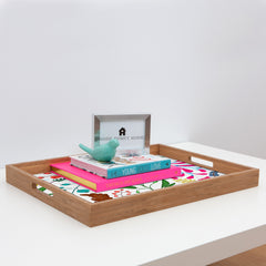 83 Oranges Charm Rectangular Tray