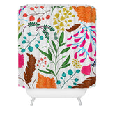 83 Oranges Charm Shower Curtain