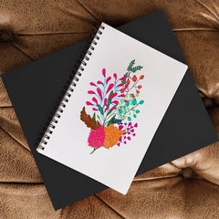 83 Oranges Charm Spiral Notebook