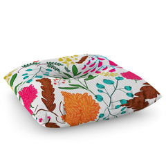 83 Oranges Charm Floor Pillow Square