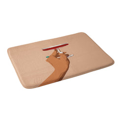 83 Oranges Cheers to Love Memory Foam Bath Mat