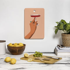 83 Oranges Cheers to Love Cutting Board Rectangle