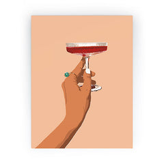 83 Oranges Cheers to Love Mini Art Print