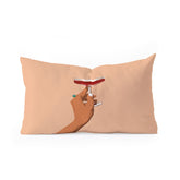83 Oranges Cheers to Love Oblong Throw Pillow