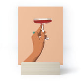 83 Oranges Cheers to Love Mini Art Print