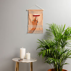 83 Oranges Cheers to Love Wall Hanging Portrait