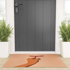 83 Oranges Cheers to Love Welcome Mat
