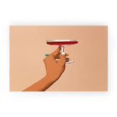 83 Oranges Cheers to Love Welcome Mat