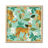 83 Oranges Cheetah Jungle Framed Wall Art