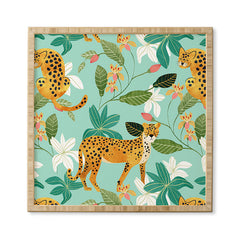 83 Oranges Cheetah Jungle Framed Wall Art