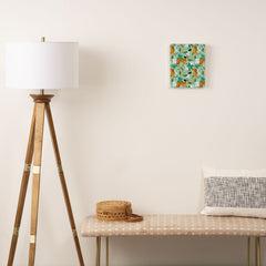 83 Oranges Cheetah Jungle Art Canvas