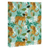 83 Oranges Cheetah Jungle Art Canvas