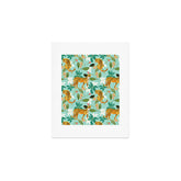 83 Oranges Cheetah Jungle Art Print