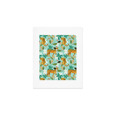 83 Oranges Cheetah Jungle Art Print