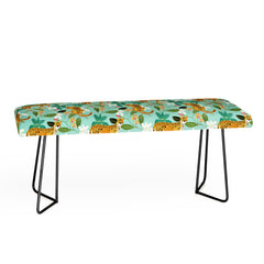 83 Oranges Cheetah Jungle Bench