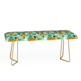 83 Oranges Cheetah Jungle Bench