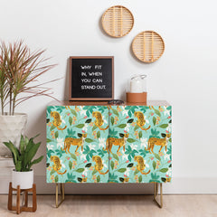 83 Oranges Cheetah Jungle Credenza