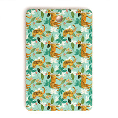 83 Oranges Cheetah Jungle Cutting Board Rectangle