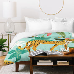 83 Oranges Cheetah Jungle Duvet Cover