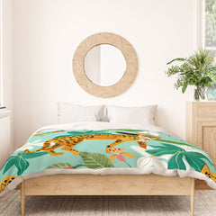 83 Oranges Cheetah Jungle Duvet Cover