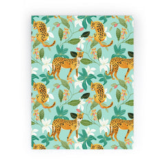 83 Oranges Cheetah Jungle Mini Art Print
