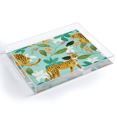 83 Oranges Cheetah Jungle Acrylic Tray