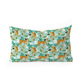83 Oranges Cheetah Jungle Oblong Throw Pillow