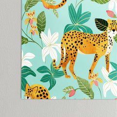 83 Oranges Cheetah Jungle Poster