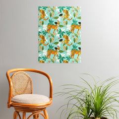 83 Oranges Cheetah Jungle Poster
