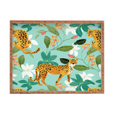 83 Oranges Cheetah Jungle Rectangular Tray