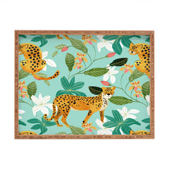 83 Oranges Cheetah Jungle Rectangular Tray