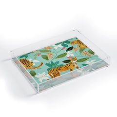 83 Oranges Cheetah Jungle Acrylic Tray