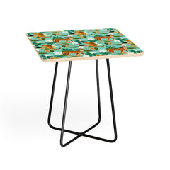 83 Oranges Cheetah Jungle Side Table