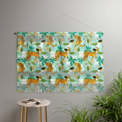 83 Oranges Cheetah Jungle Wall Hanging Landscape
