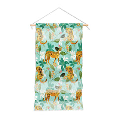83 Oranges Cheetah Jungle Wall Hanging Portrait