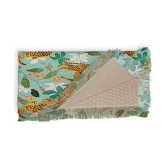 83 Oranges Cheetah Jungle Throw Blanket