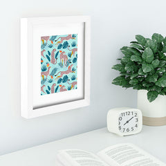 83 Oranges Cheetahs In Grapefruit Grove Recessed Framing Rectangle