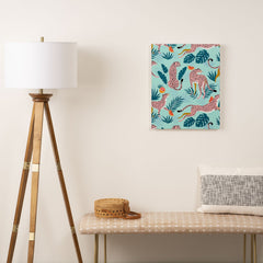 83 Oranges Cheetahs In Grapefruit Grove Art Canvas