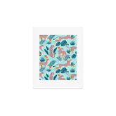 83 Oranges Cheetahs In Grapefruit Grove Art Print